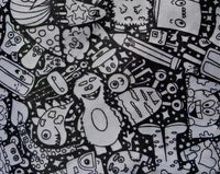 Silly Monsters+Watercolor Pens