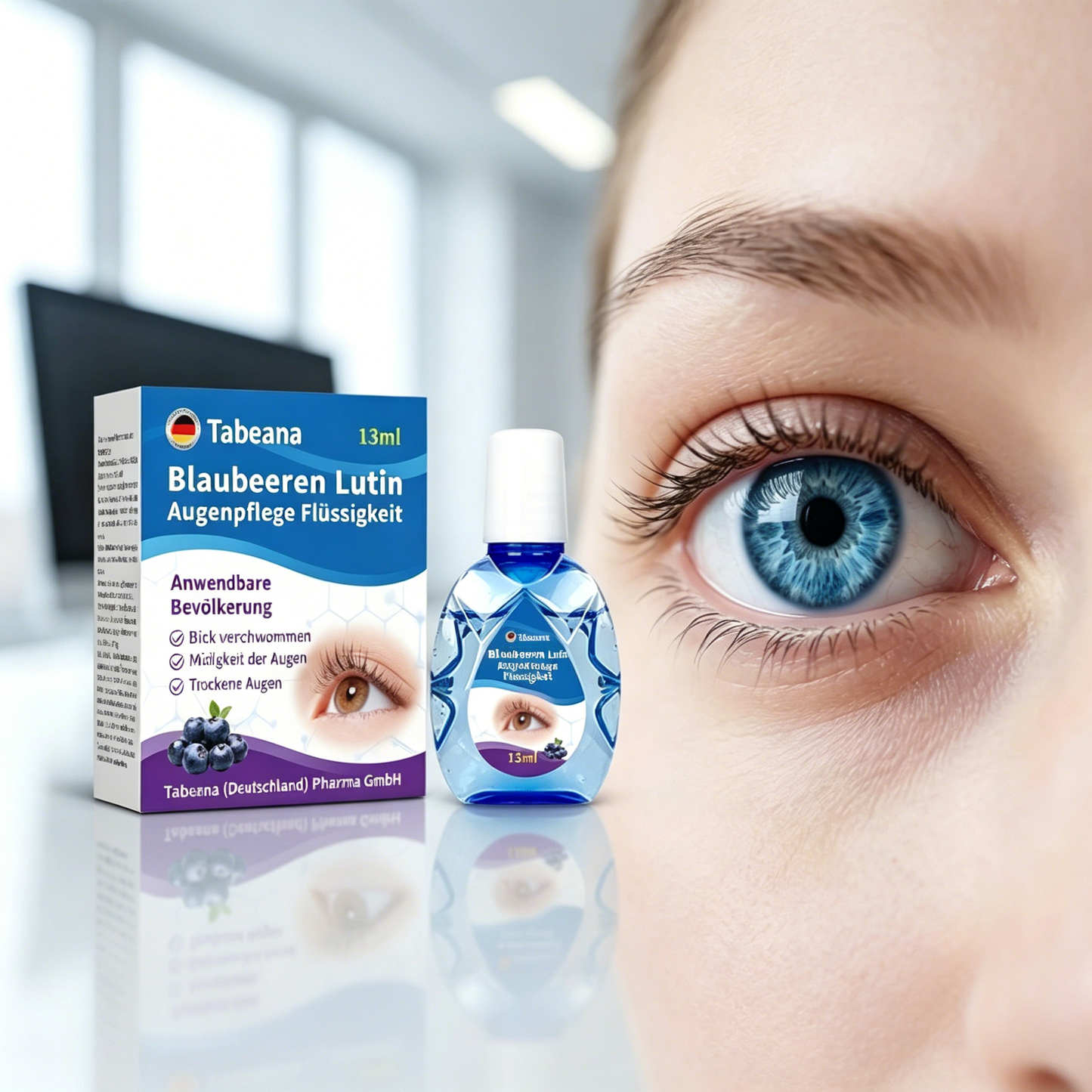 🔥🥳2026 Viral Must 👁️Premium Eye Care Liquid for Blurry Vision & Eye Strain💧-Viral