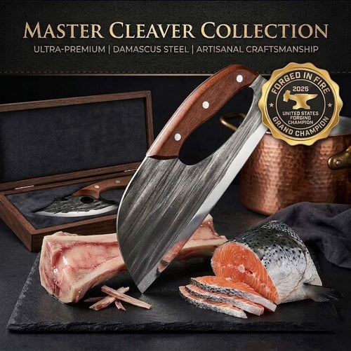 🔥Forged Butcher Knife Set -Viral
