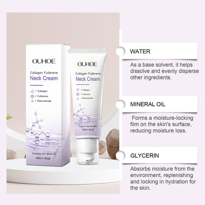 💥80K+ SOLD💕 Collagen Fullerene Neck Cream | Lift Saggy Neck & Erase Neck Lines -Viral