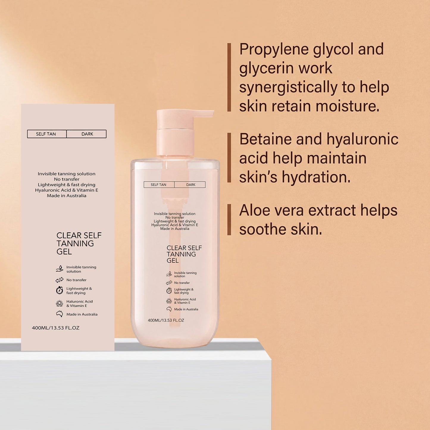 Ditch the mess, not the glow. ✋ 100% clear, quick-dry, & transfer-proof. ✅✨ -edition