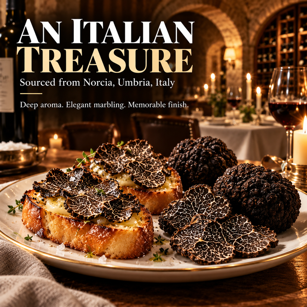 Premium Italian Black Winter Truffle-Finds