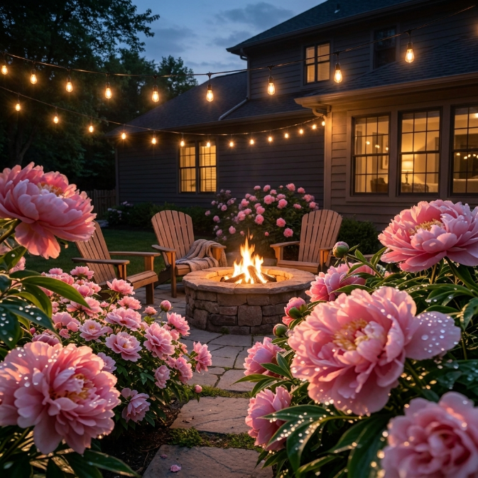 🌸✨Upgrade Your Villa! Create Dreamy Climbing Peony Fence At Home 🏡🇺🇸-Viral