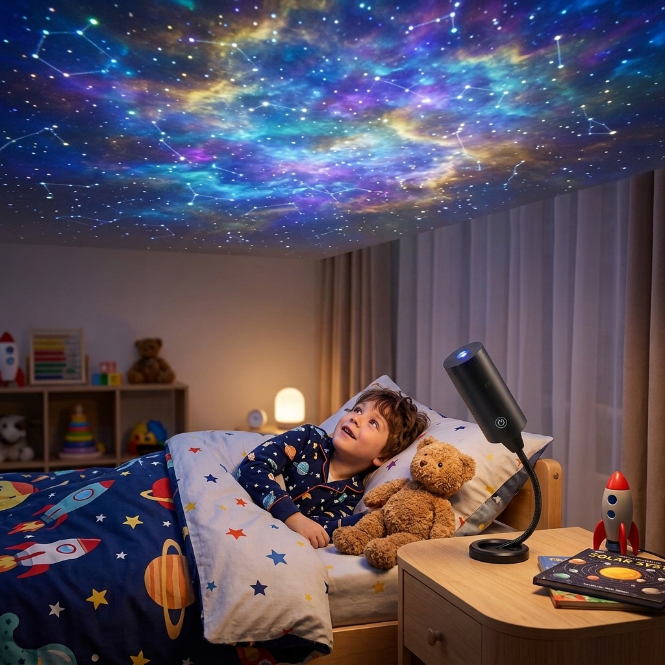 ✨🥳2026 Hot Seller🥳HD Starry Sky Projection Lamp Home Decor 🪐🌌-Viral
