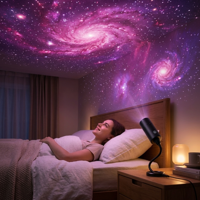 ✨🥳2026 Hot Seller🥳HD Starry Sky Projection Lamp Home Decor 🪐🌌-Viral