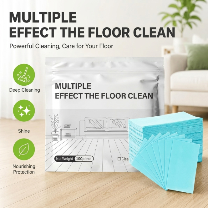 🔥2026 Bestseller 💧Quick Dissolve Floor Cleaner Sheets 🧹-Viral