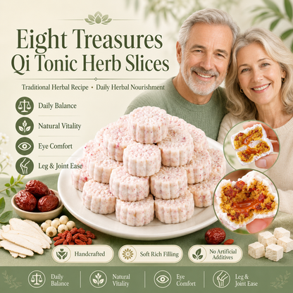 ✨ More Energy. Clearer Focus. Easier Days. Eight Treasures Qi Tonic Herb Slices-edition