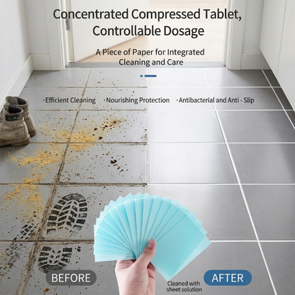 🔥2026 Bestseller 💧Quick Dissolve Floor Cleaner Sheets 🧹-Viral