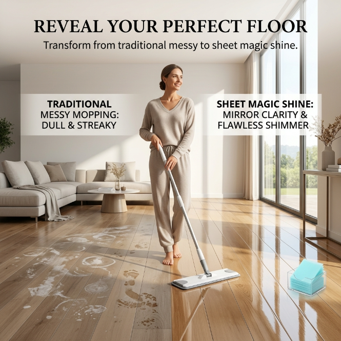🔥2026 Bestseller 💧Quick Dissolve Floor Cleaner Sheets 🧹-Viral