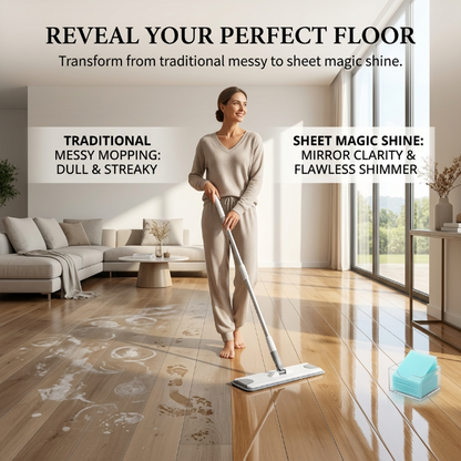 🔥2026 Bestseller 💧Quick Dissolve Floor Cleaner Sheets 🧹-Viral