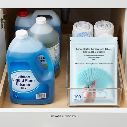 🔥2026 Bestseller 💧Quick Dissolve Floor Cleaner Sheets 🧹-Viral