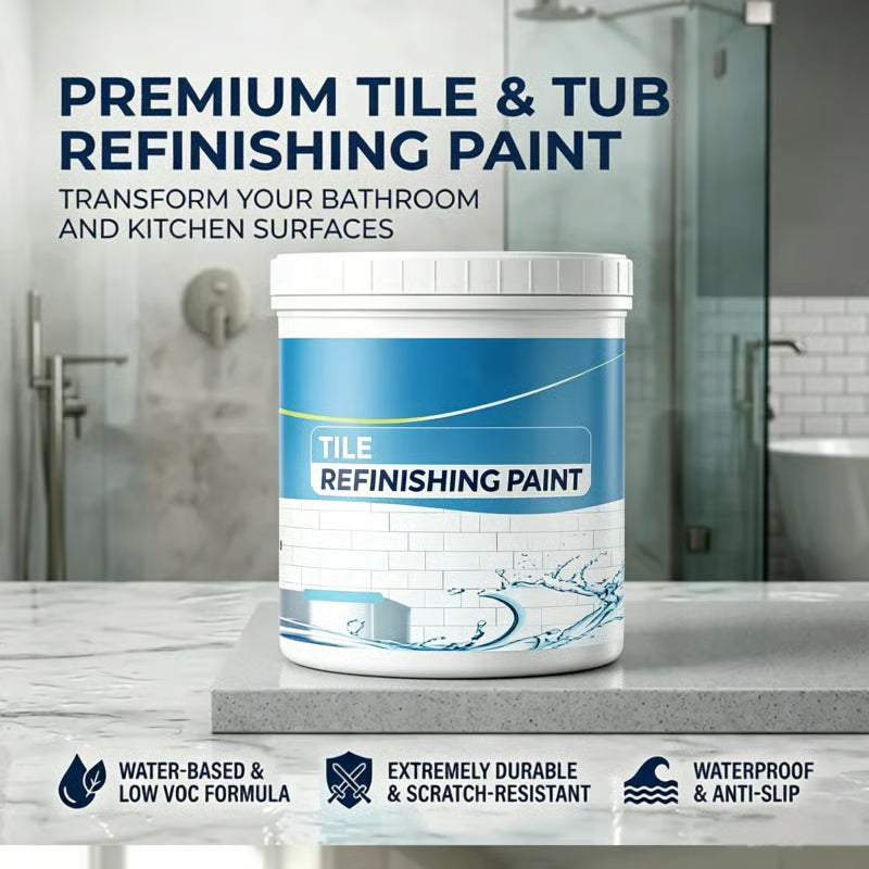 💎 Trust the Top 3 Best Seller! Tile & Tub Refinishing Paint Kit 🏠✨-edition