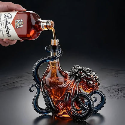 🎁 Father’s Day 49% OFF - The Kraken Rum Edition 3D Octopus Bottle 🐙🥃 -Bestseller