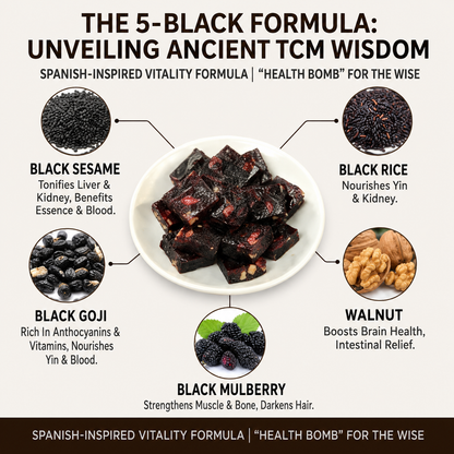 🌿  California Orchard Five-Black Mulberry Walnut Superfood Snack☀️ -TOP1