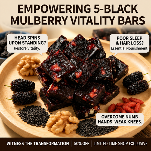 🌿  California Orchard Five-Black Mulberry Walnut Superfood Snack☀️ -TOP1