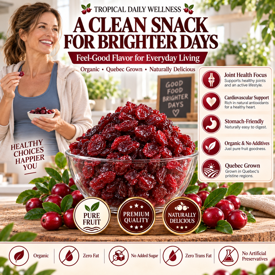 Dried cranberries in recipes