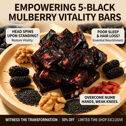 🌿  California Orchard Five-Black Mulberry Walnut Superfood Snack☀️ -TOP1