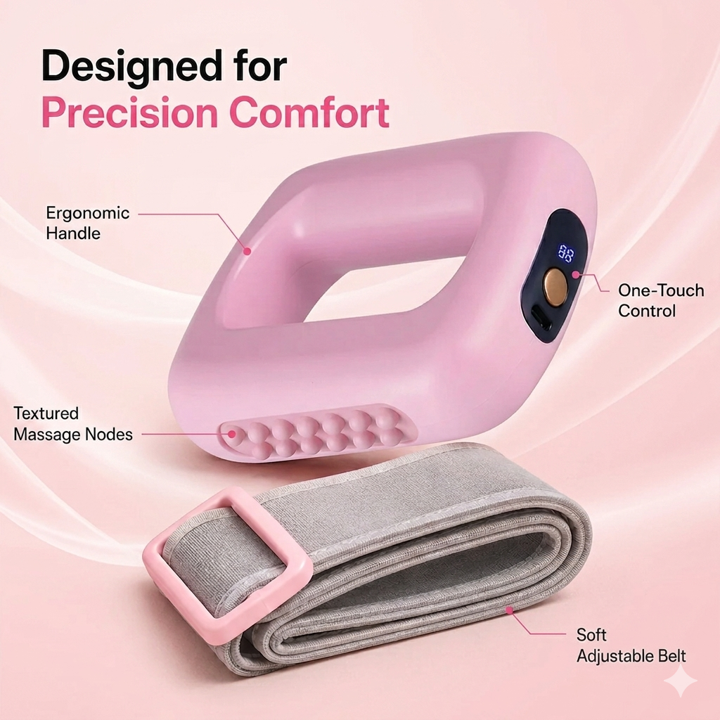 Hands-Free FasciaMassager for MuscleRelaxation & Recovery-edition