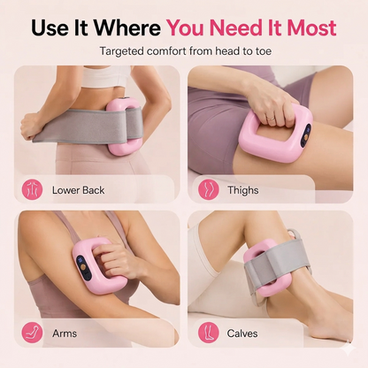 Hands-Free FasciaMassager for MuscleRelaxation & Recovery-edition
