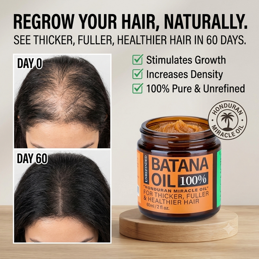 🔥Batana Oil for Hair Growth,Raw Organic Batana Mask from Honduras🌱-Finds