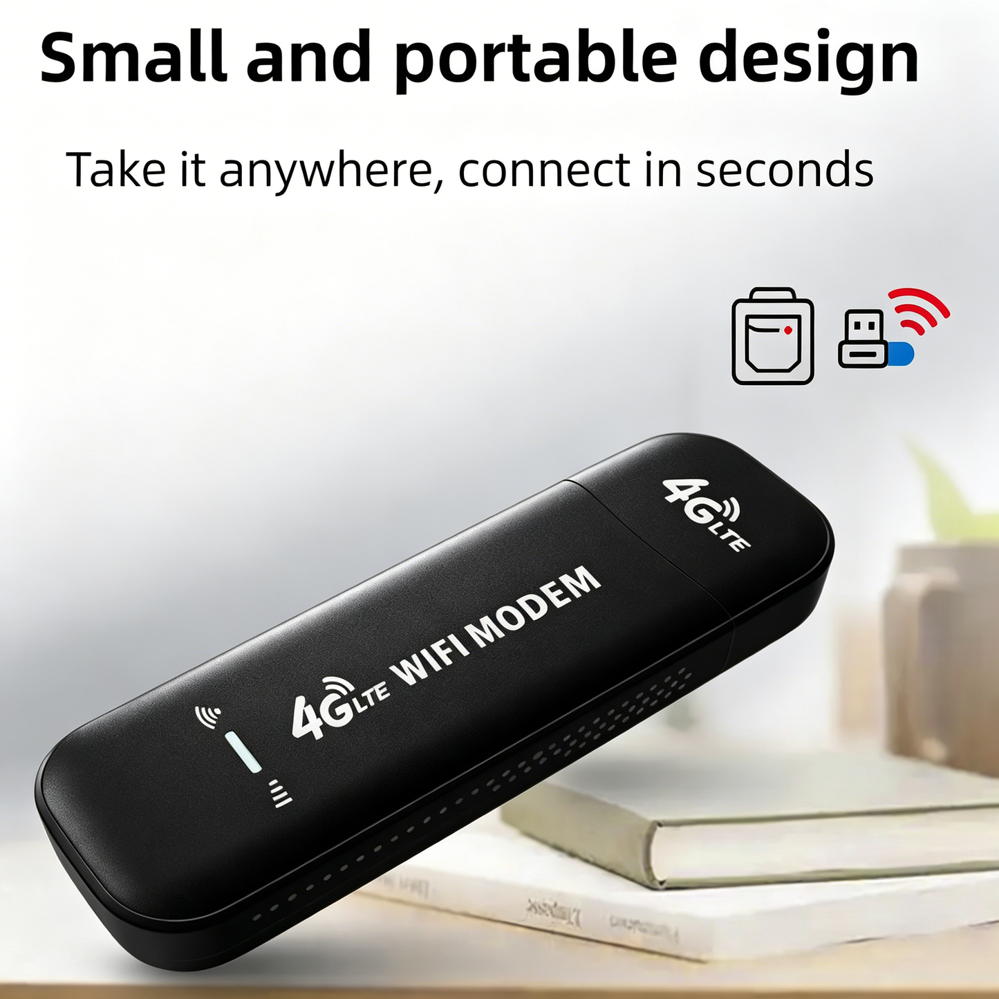 🚀📡2026 New 4G Portable WiFi - High Speed Stable Hotspot✨Connect anytime, anywhere-Viral