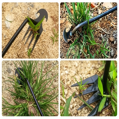 🌱Multifunctional Grass Hook Tool, Effortless Yard Weeding-Viral