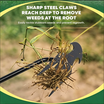 🌱Multifunctional Grass Hook Tool, Effortless Yard Weeding-Viral