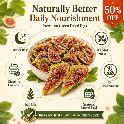🌿Premium Emerald Dried Figs | 100% Sun-Dried Superfood ☀️ -Finds