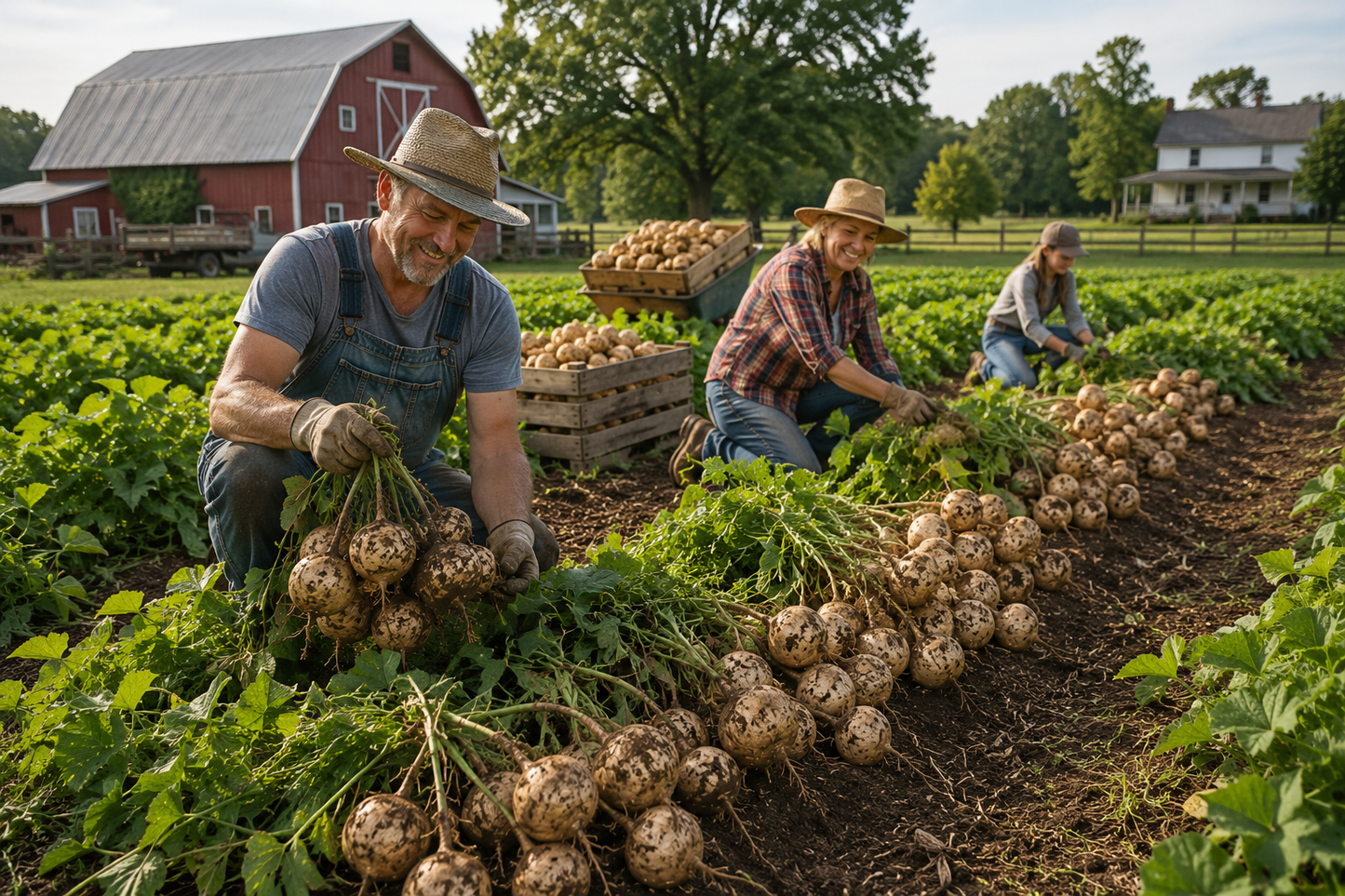 🌱Jicama Growing Kit – High-Yield "Mexican Turnip" for Home Gardening🌿🍠-Viral