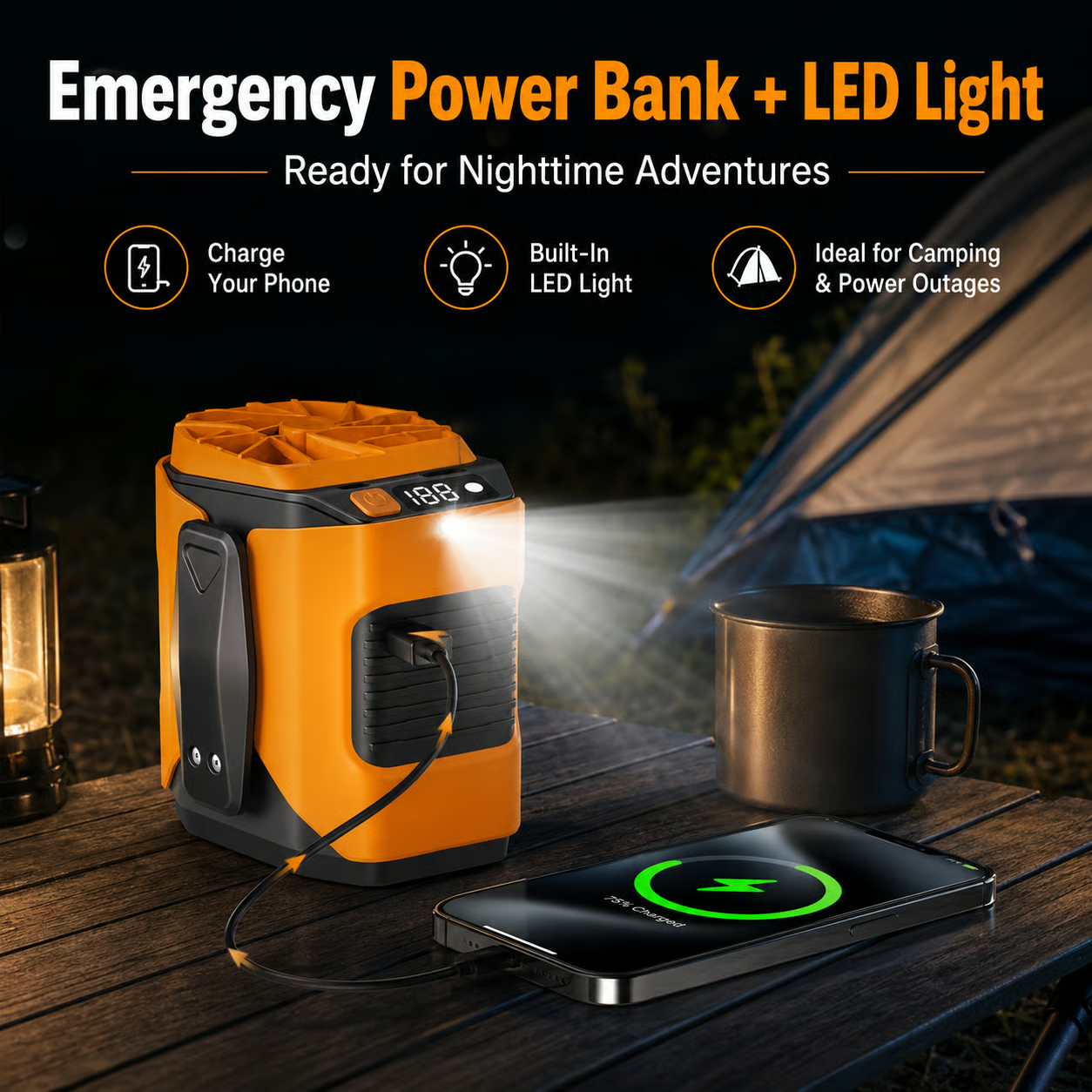 🔧 4-in-1 Portable Waist Fan - Hands-Free Cooling, 10 Speeds, 6000mAh Battery for Work & Outdoor!-Finds