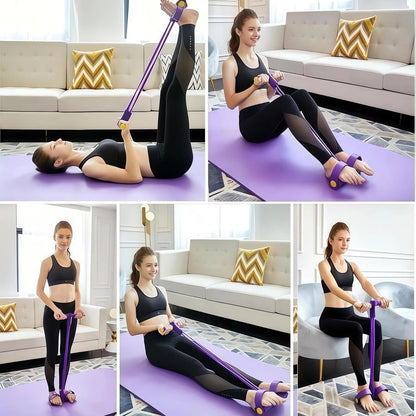 🔥Day Sale 50% OFF🎉 Summer vibes Multi-functional Pedal Resistance Band Trainer-Viral
